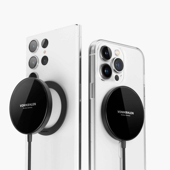 Vonmählen Aura Mini Smartphone Noir USB Recharge sans fil Intérieure