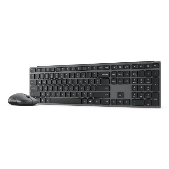 Lenovo 700 Modern clavier Souris incluse Bureau RF sans fil + Bluetooth Anglais américain Gris