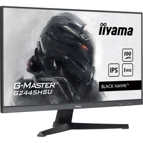 iiyama G-MASTER G2445HSU-B2 écran PC 61 cm (24") 1920 x 1080 pixels Full HD LCD Noir iiyama G-MASTER G2445HSU-B2 écran PC 61 cm (24") 1920 x 1080 pixels Full HD LCD Noir