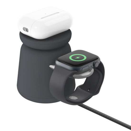 Belkin BoostCharge Pro Écouteurs, Smartphone, Smartwatch Charbon de bois Secteur Recharge sans fil Charge rapide Intérieure Belkin BoostCharge Pro Écouteurs, Smartphone, Smartwatch Charbon de bois Secteur Recharge sans fil Charge rapide Intérieure