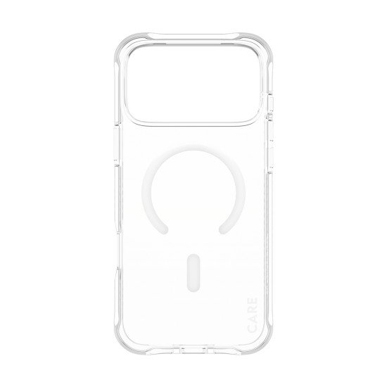 PanzerGlass CARE™ by ® Samba Case Transparent w. White MagSafe iPhone 2026 Pro Max | 17 Pro Max coque de protection pour téléphones portables Housse