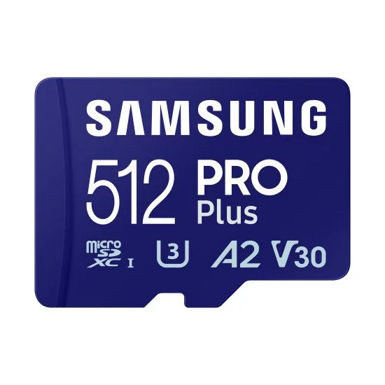 Samsung MB-MD512SA/EU mémoire flash 512 Go MicroSDXC UHS-I Classe 10 Samsung MB-MD512SA/EU mémoire flash 512 Go MicroSDXC UHS-I Classe 10