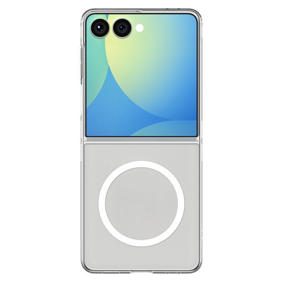 Spigen Air Skin (MagFit) coque de protection pour téléphones portables 17,5 cm (6.9") Housse Transparent, Blanc