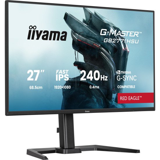 iiyama GB2771HSU-B1 écran PC 68,6 cm (27") 1920 x 1080 pixels Full HD Noir