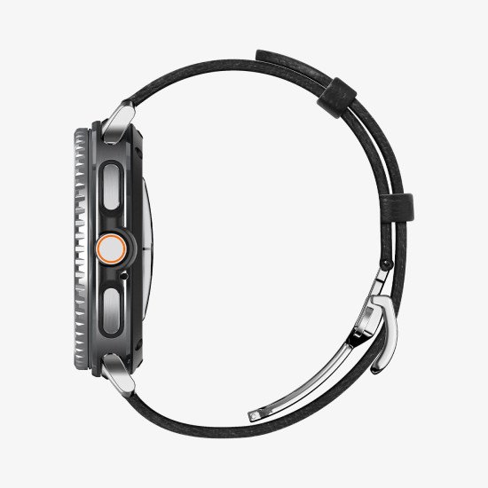 Spigen Enzo Bande Noir Cuir véritable