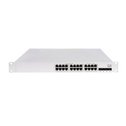 Cisco Meraki MS150-24P-4X commutateur réseau Géré L2/L3 Gigabit Ethernet (10/100/1000) Connexion Ethernet POE 1U Gris