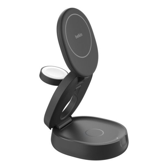 Belkin WIZ034KQBK chargeur d'appareils mobiles Casque, Smartphone, Smartwatch Noir USB Recharge sans fil Charge rapide Intérieure