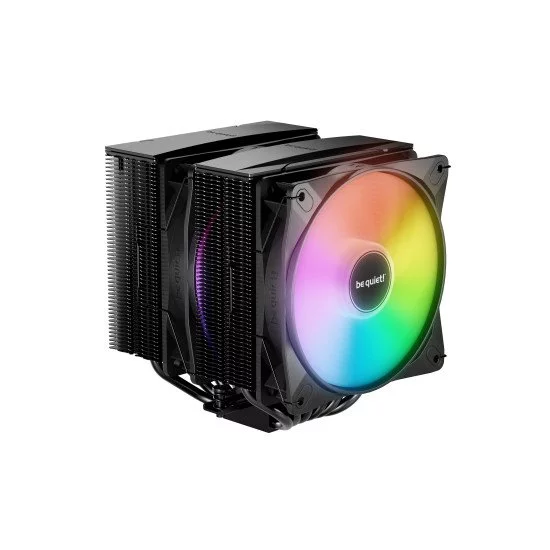 be quiet! PURE ROCK PRO 3 Black| Ventirad double tour, socket Intel et AMD, finition noire, ARGB be quiet! PURE ROCK PRO 3 Black| Ventirad double tour, socket Intel et AMD, finition noire, ARGB