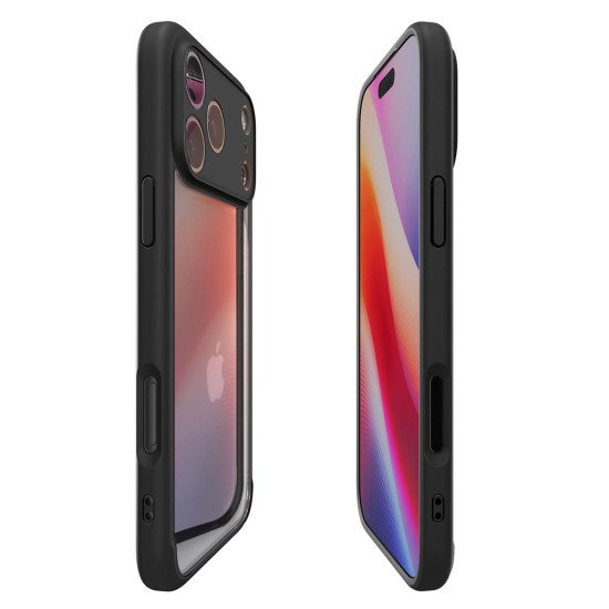 Spigen Ultra Hybrid coque de protection pour téléphones portables 16 cm (6.3") Housse Noir