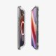 Spigen Ultra Hybrid Metal Ring (MagFit) coque de protection pour téléphones portables 16 cm (6.3") Housse Transparent, Blanc Spigen Ultra Hybrid Metal Ring (MagFit) coque de protection pour téléphones portables 16 cm (6.3") Housse Transparent, Blanc