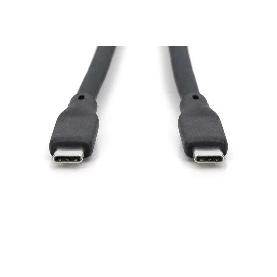 Digitus Câble USB en silicone, USB 40Gbps, 0,5m, noir Digitus Câble USB en silicone, USB 40Gbps, 0,5m, noir