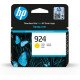 HP 924 Cartouche Encre Authentique Jaune