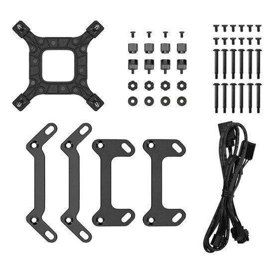 DeepCool LM360 Processeur Kit de refroidissement du liquide 12 cm Noir 1 pièce(s)