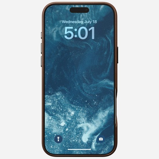 Nomad NM01389385 coque de protection pour téléphones portables 17,5 cm (6.9") Housse Marron