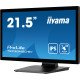 iiyama ProLite T2238MSC-B1 écran PC 54,6 cm (21.5") 1920 x 1080 pixels Full HD LED Écran tactile Noir