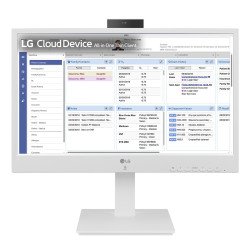LG 24CR670N-6P Intel® Celeron® N5105 60,5 cm (23.8") 1920 x 1080 pixels All-in-One thin client 8 Go DDR4-SDRAM 16 Go eMMC Wi-Fi 6 (802.11ax) Blanc