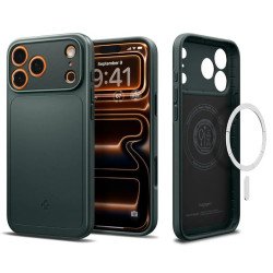 Spigen Thin Fit (MagFit) coque de protection pour téléphones portables 16 cm (6.3") Housse Vert foncé