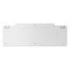 Lenovo 800 clavier Bureau Bluetooth Portuguais Blanc