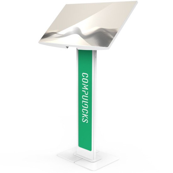 Compulocks 140WLBPW support antivol pour tablettes 81,3 cm (32") Blanc Compulocks 140WLBPW support antivol pour tablettes 81,3 cm (32") Blanc