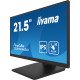 iiyama ProLite T2252MSC-B2 écran PC 54,6 cm (21.5") 1920 x 1080 pixels Full HD LCD Écran tactile Noir