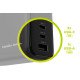 Mobile Origin MO-140WDCH-PW21 chargeur d'appareils mobiles Universel Noir Secteur Charge rapide Intérieure
