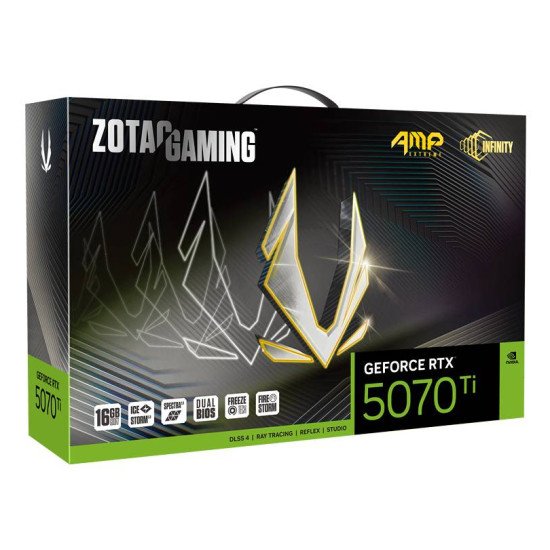 Zotac GAMING GeForce RTX 5070 Ti AMP Extreme INFINITY NVIDIA 16 Go GDDR7