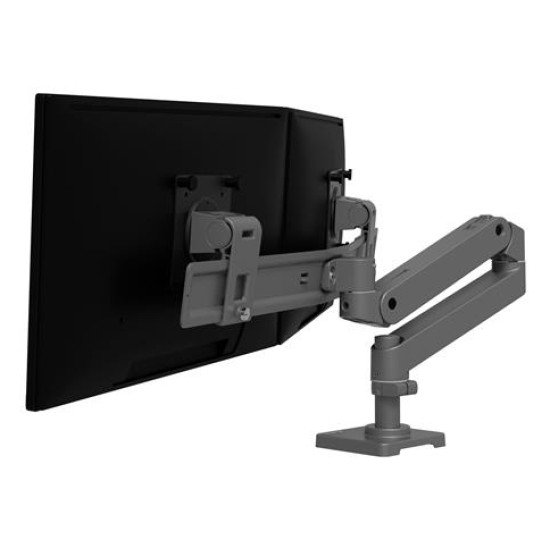 Ergotron LX Pro Series 45-684-293 support d'écran plat pour bureau 68,6 cm (27") Gris Ergotron LX Pro Series 45-684-293 support d'écran plat pour bureau 68,6 cm (27") Gris