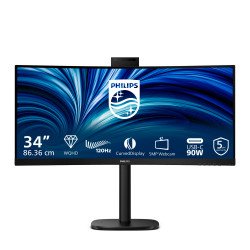 Philips 3000 series 34B2U3600CH/00 écran PC 86,4 cm (34") 3440 x 1440 pixels Wide Quad HD LCD Noir