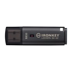Kingston Technology IronKey 32 Go Locker Plus 50 G2, FIPS 197, AES-256