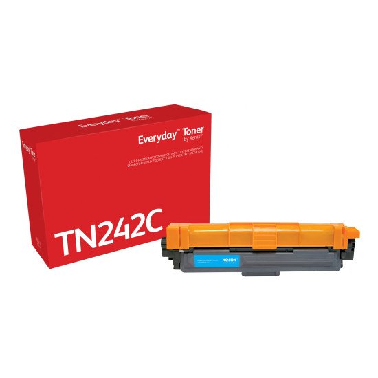 Everyday Toner Cyan compatible avec Brother TN-242C, Capacité standard