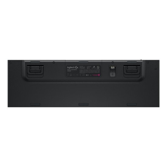 Logitech G G915 X LIGHTSPEED clavier Jouer USB + RF Wireless + Bluetooth QWERTY US International Noir Logitech G G915 X LIGHTSPEED clavier Jouer USB + RF Wireless + Bluetooth QWERTY US International Noir