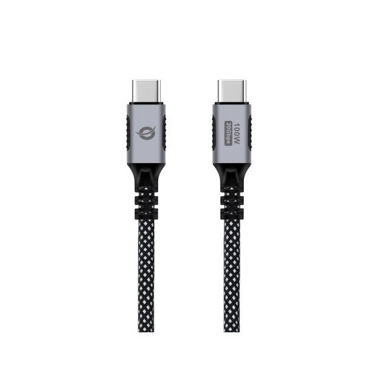 Conceptronic ETTA07B12 câble USB USB 3.2 Gen 2x2 1,2 m USB C Noir