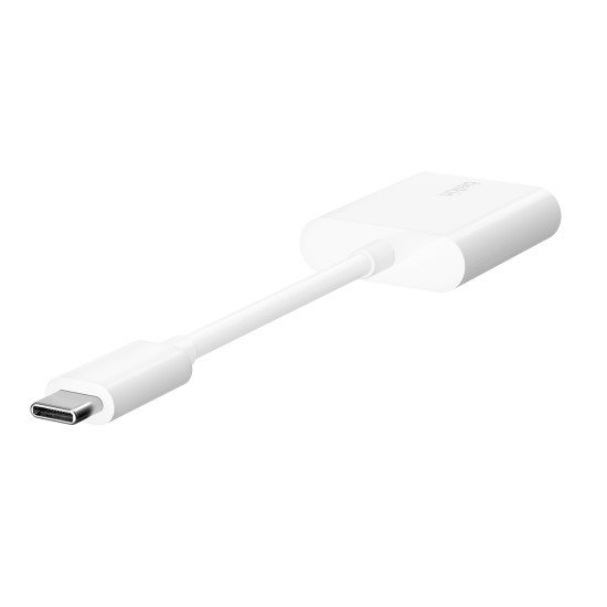 Belkin F7U081BTWH hub & concentrateur USB Type-C Blanc