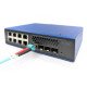 Digitus Switch Gigabit Ethernet industriel 8 + 4 ports 10G en liaison montante L3 administrable