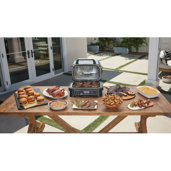 Ninja OG850EU barbecue et grill Electrique Noir, Gris 1700 W