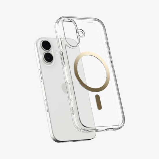 Spigen ACS10084 coque de protection pour téléphones portables 16 cm (6.3") Housse Or, Transparent