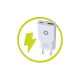 Mobile Origin MO-GAN30W-MO16 chargeur d'appareils mobiles Universel Blanc USB Charge rapide Intérieure