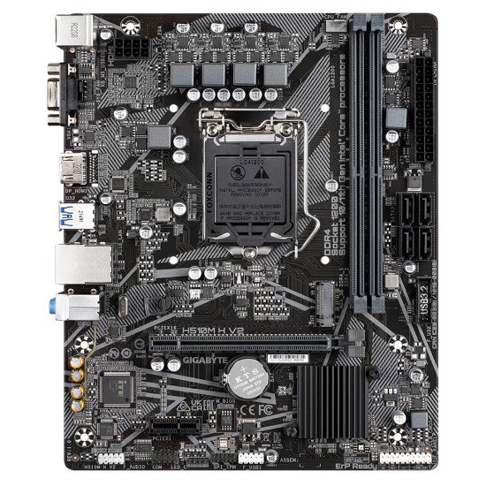 Gigabyte H510M H V2 carte mère Intel H510 Express LGA 1200 micro ATX