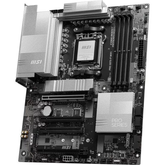 MSI PRO X870-P WIFI carte mère AMD X870E Emplacement AM5 ATX MSI PRO X870-P WIFI carte mère AMD X870E Emplacement AM5 ATX