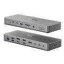 ALOGIC TB4DU4 station d'accueil Avec fil Thunderbolt Gris, Noir