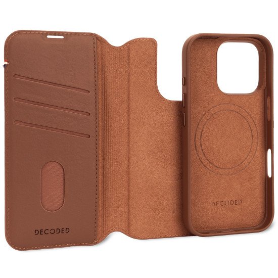 Decoded Leather Detachable Wallet coque de protection pour téléphones portables 16 cm (6.3") Étui avec portefeuille Marron