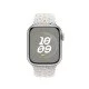 Apple MUUL3ZM/A accessoire intelligent à porter sur soi Bande Blanc Aluminium, Fluoroélastomère Apple MUUL3ZM/A accessoire intelligent à porter sur soi Bande Blanc Aluminium, Fluoroélastomère