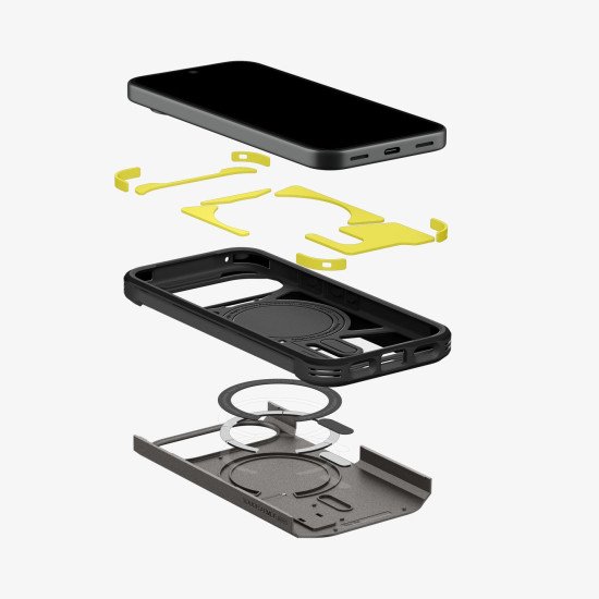 Spigen Tough Armor AI (Mag Fit) coque de protection pour téléphones portables 16 cm (6.3") Housse Métallique