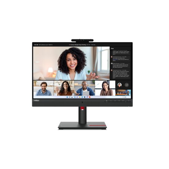 Lenovo ThinkVision T24mv-30 60,5 cm (23.8") 1920 x 1080 pixels Full HD LED Noir