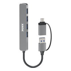 Port Designs 900161 hub & concentrateur USB 2.0 Type-A 5000 Mbit/s Argent Port Designs 900161 hub & concentrateur USB 2.0 Type-A 5000 Mbit/s Argent