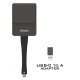 iiyama WP D002C connecteur de télévision intelligent USB 4K Ultra HD Noir, Argent