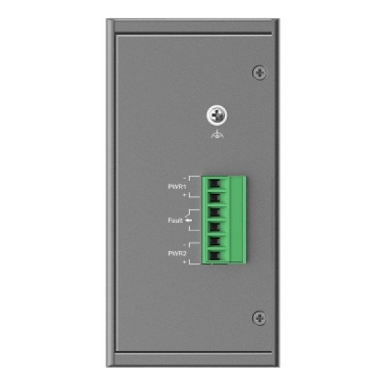 TP-Link Omada IES210GPP commutateur réseau Géré Gigabit Ethernet (10/100/1000) Connexion Ethernet POE DIN rail Gris