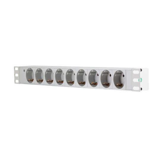 LogiLink PDU9C05 protection surtension Gris clair 9 sortie(s) CA 230 V 2 m