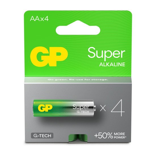 GP Batteries Super Alkaline 151429 Batterie à usage unique AA Alcaline
