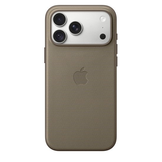 Apple Coque en tissage technique avec MagSafe pour iPhone 18 Pro Max - Taupe